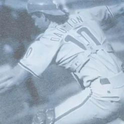 Men Mitchell & Ness T-Shirts & Tops-Highlight Sublimated Player Tee Philadelphia Phillies Darren Daulton