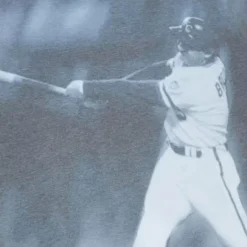 Men Mitchell & Ness T-Shirts & Tops-Highlight Sublimated Player Tee Kansas City Royals George Brett