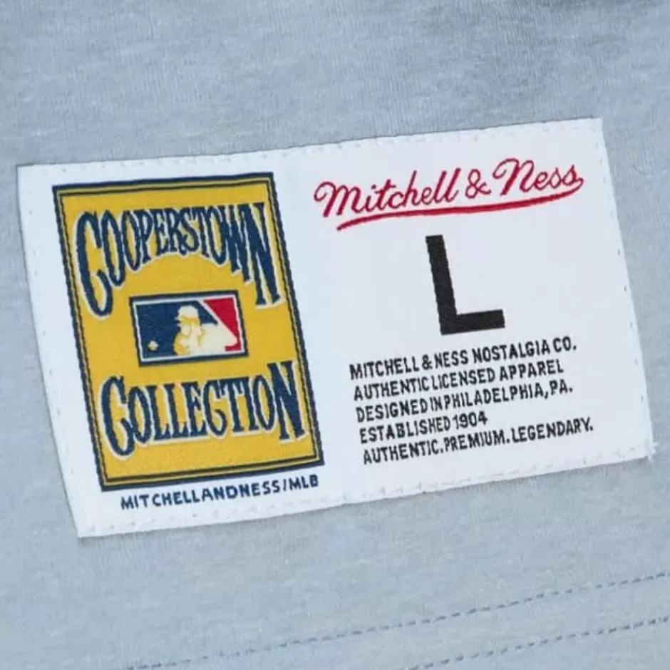 Men Mitchell & Ness T-Shirts & Tops-Highlight Sublimated Player Tee Kansas City Royals George Brett