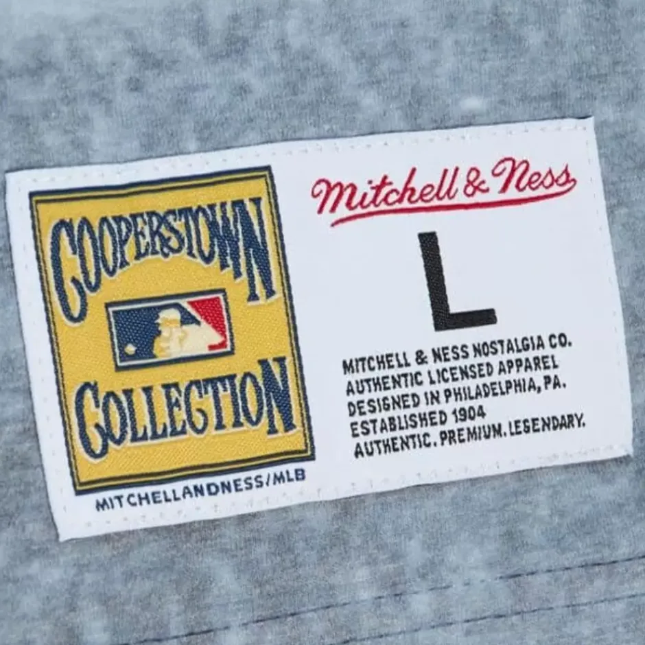 Men Mitchell & Ness T-Shirts & Tops-Highlight Sublimated Player Tee Brooklyn Dodgers Jackie Robinson