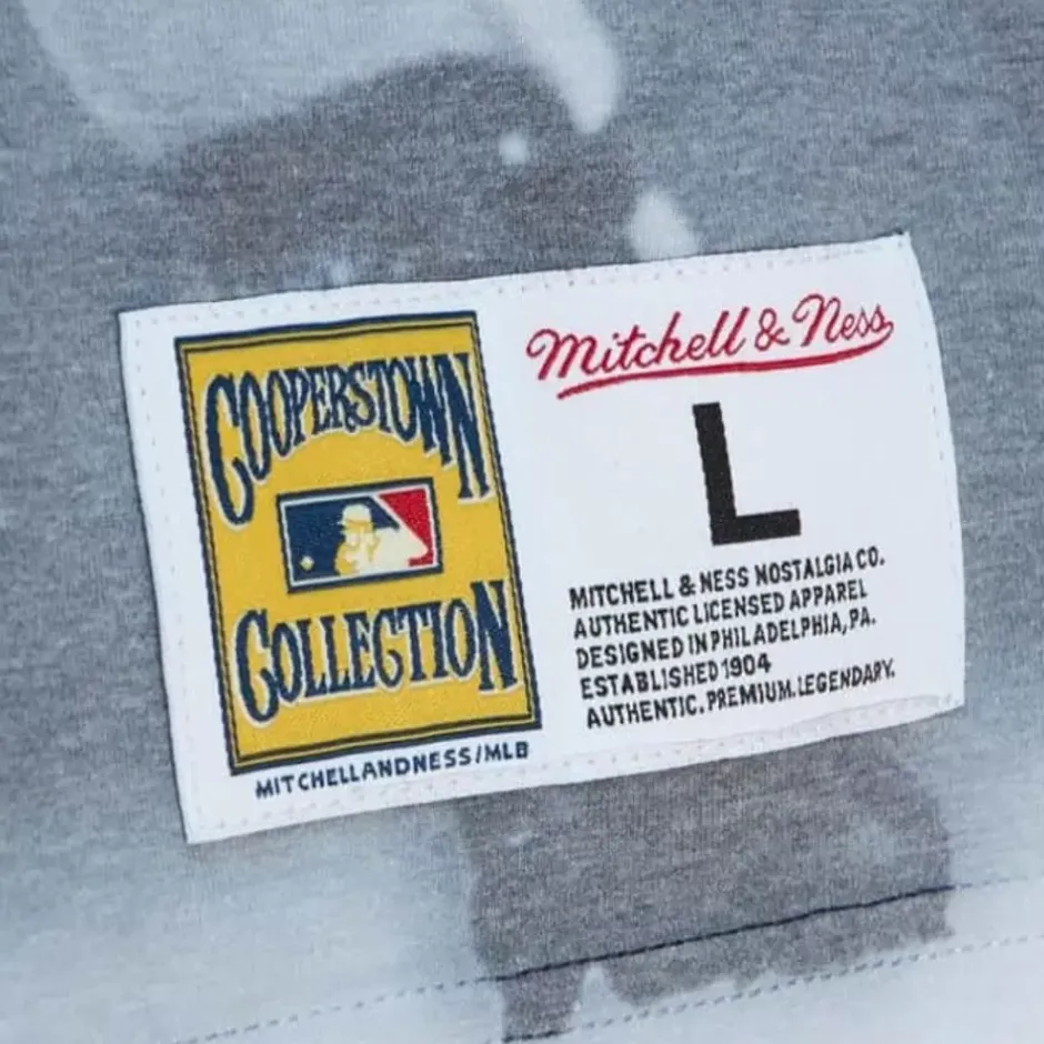 Men Mitchell & Ness T-Shirts & Tops-Highlight Sublimated Player Tee Houston Astros Jeff Bagwell