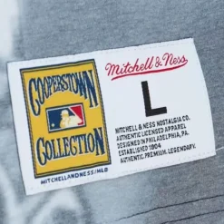 Men Mitchell & Ness T-Shirts & Tops-Highlight Sublimated Player Tee Los Angeles Dodgers Kirk Gibson