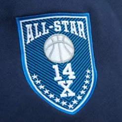 Men Mitchell & Ness Hoodies & Sweatshirts-Hof Fleece Hoodie Dallas Mavericks Dirk Nowitzki