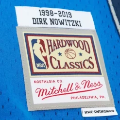 Mitchell & Ness Nba Swingman-Hof Swingman Jersey Dallas Mavericks Dirk Nowitzki