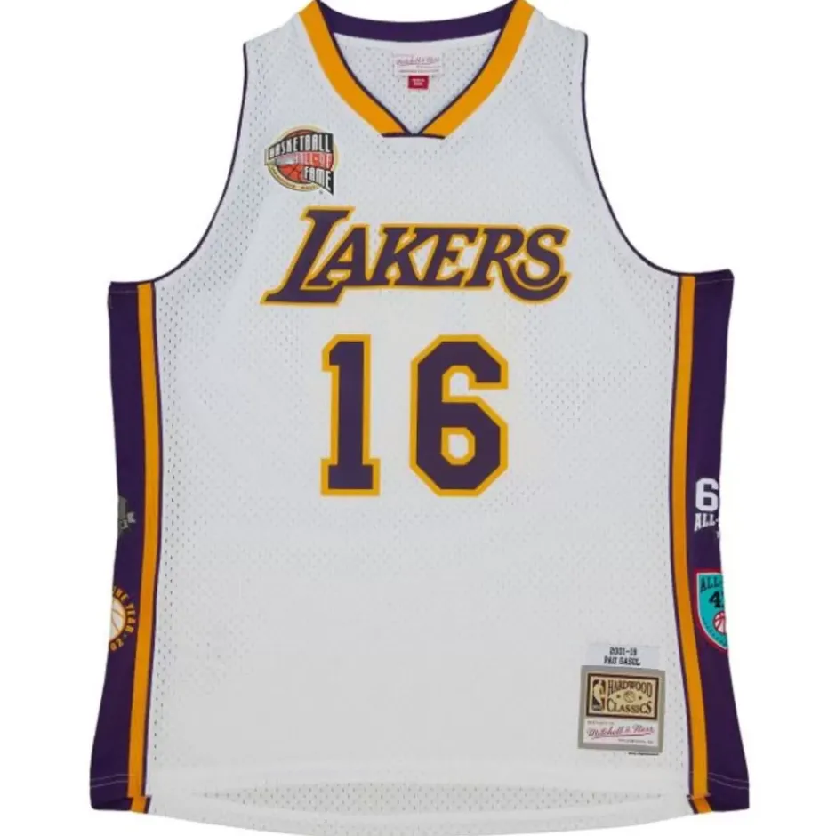Mitchell & Ness Nba Swingman-Hof Swingman Jersey Los Angeles Lakers Pau Gasol
