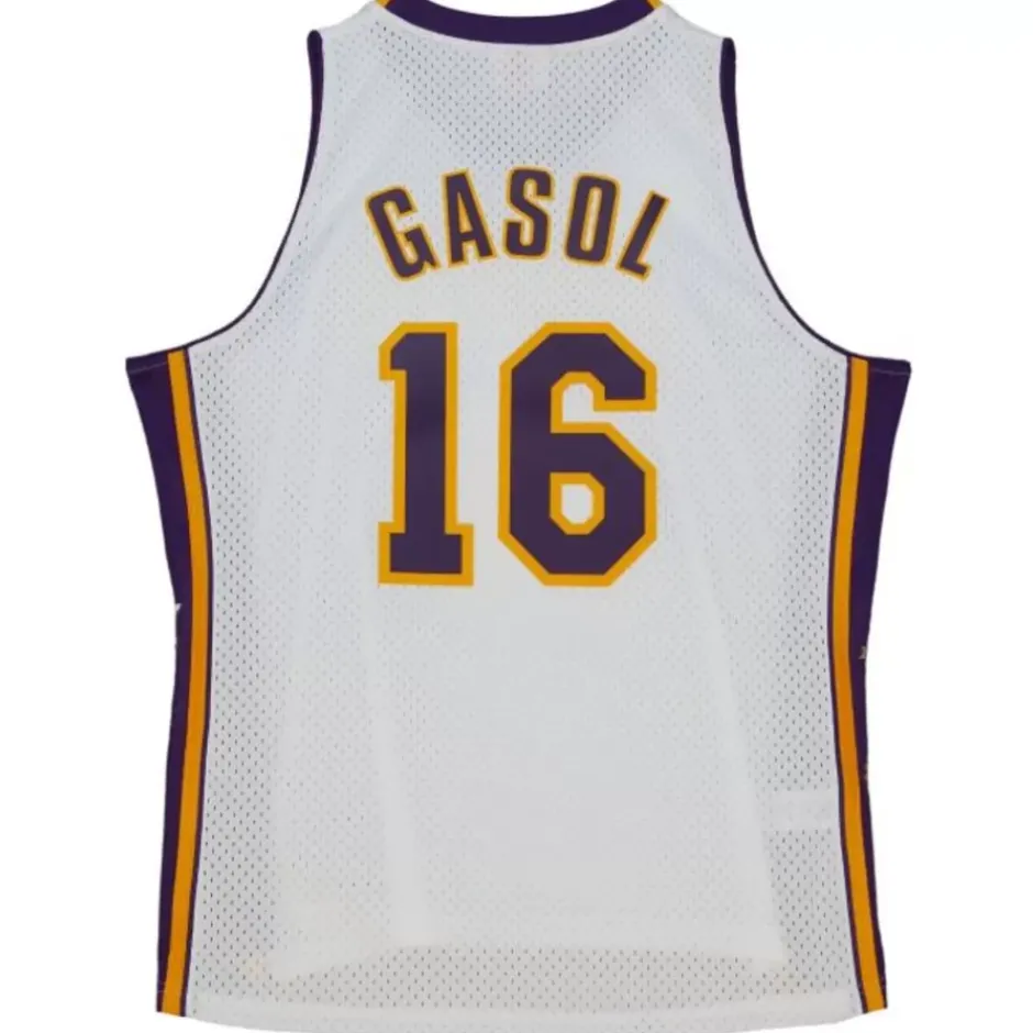 Mitchell & Ness Nba Swingman-Hof Swingman Jersey Los Angeles Lakers Pau Gasol