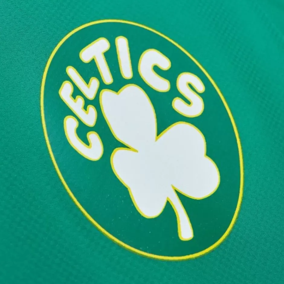 Men Mitchell & Ness Jackets & Outerwear-Home Team Lightweight Windbreaker Boston Celtics