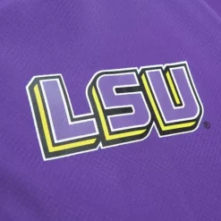 Men Mitchell & Ness Jackets & Outerwear-Home Team Lightweight Windbreaker Louisiana State University