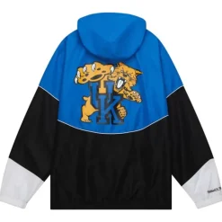 Men Mitchell & Ness Jackets & Outerwear-Home Team Lightweight Windbreaker University Of Kentucky
