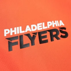 Men Mitchell & Ness Jackets & Outerwear-Home Team Lightweight Windbreaker Philadelphia Flyers