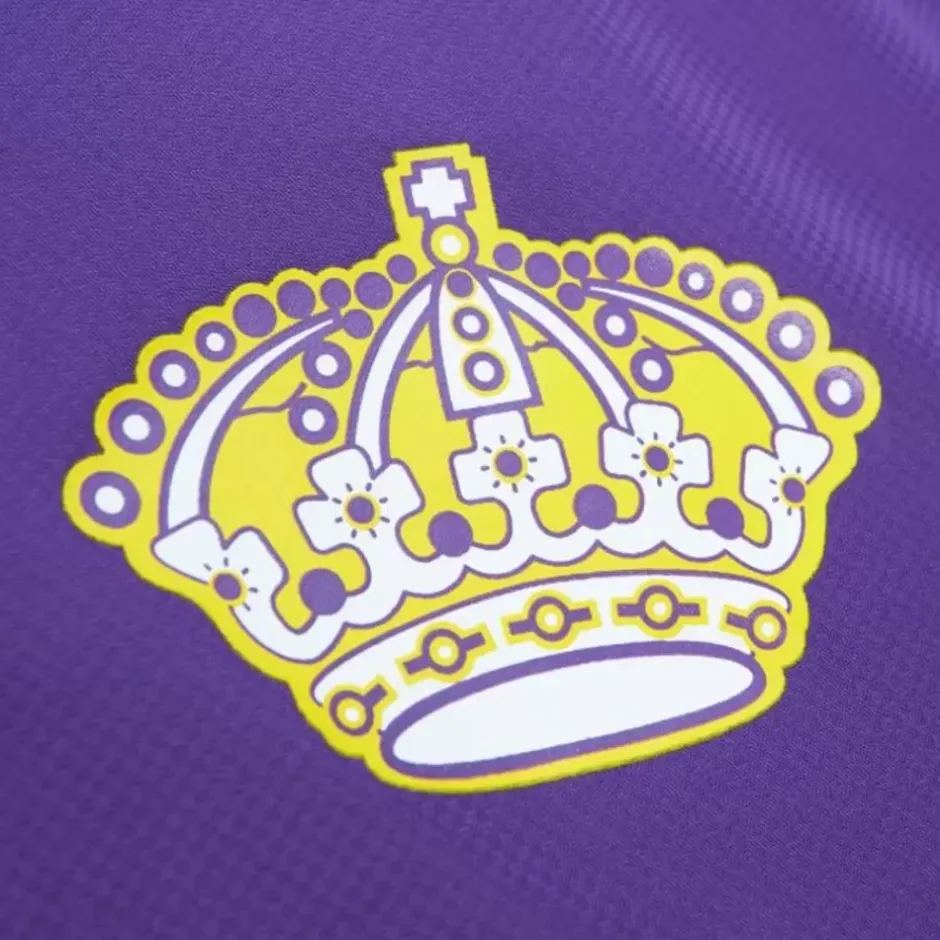 Men Mitchell & Ness Jackets & Outerwear-Home Team Lightweight Windbreaker Los Angeles Kings