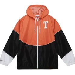 Men Mitchell & Ness Jackets & Outerwear-Home Team Lightweight Windbreaker University Of Texas At Austin