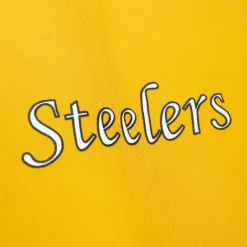 Men Mitchell & Ness Jackets & Outerwear-Home Team Lightweight Windbreaker Pittsburgh Steelers
