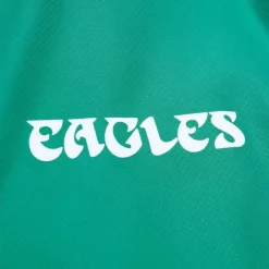 Men Mitchell & Ness Jackets & Outerwear-Home Team Lightweight Windbreaker Philadelphia Eagles