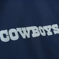 Men Mitchell & Ness Jackets & Outerwear-Home Team Lightweight Windbreaker Dallas Cowboys