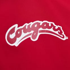 Men Mitchell & Ness Jackets & Outerwear-Home Team Lightweight Windbreaker Washington State University