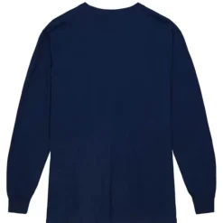 Men Mitchell & Ness T-Shirts & Tops-Homecoming Arch Ls Tee Jackson State University