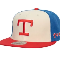 Mitchell & Ness Fitted-Homefield Fitted Coop Texas Rangers