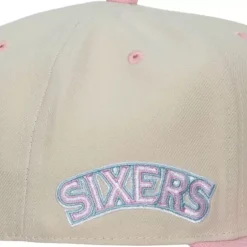 Mitchell & Ness Fitted-Hop On Fitted Philadelphia 76Ers