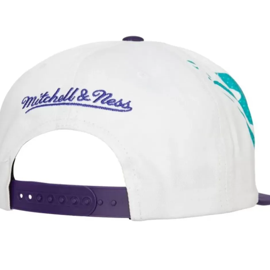 Mitchell & Ness Snapback-Hot Fire Snapback Hwc Charlotte Hornets