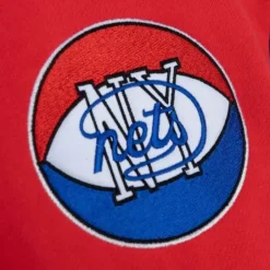 Men Mitchell & Ness Hoodies & Sweatshirts-Hwc Night Fleece Hoody New York Nets
