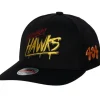 Mitchell & Ness Snapback-Hwc Slap Sticker Classic Red Atlanta Hawks