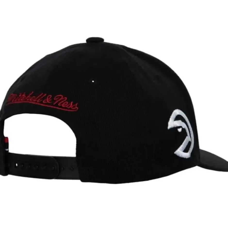 Mitchell & Ness Snapback-Hwc Slap Sticker Classic Red Atlanta Hawks