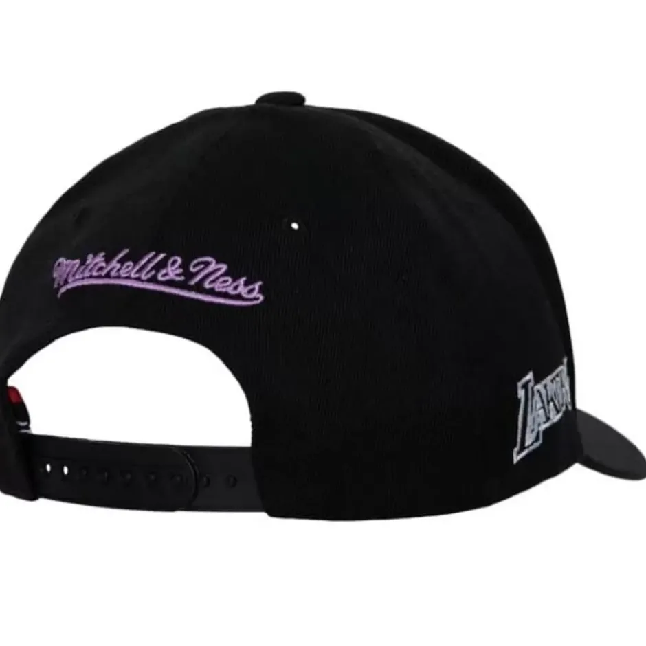 Mitchell & Ness Snapback-Hwc Slap Sticker Classic Red Los Angeles Lakers