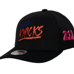 Mitchell & Ness Snapback-Hwc Slap Sticker Classic Red New York Knicks