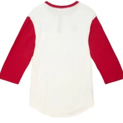 Men Mitchell & Ness T-Shirts & Tops-Icon Henley Chicago Bulls