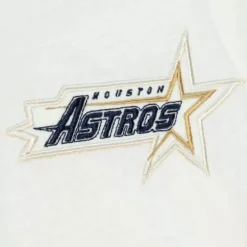 Men Mitchell & Ness T-Shirts & Tops-Icon Henley Houston Astros