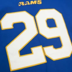 Men Mitchell & Ness T-Shirts & Tops-Icon Premium N&N S/S Tee Los Angeles Rams Eric Dickerson