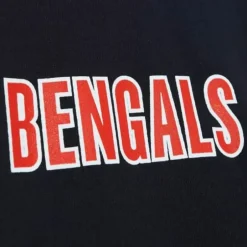 Men Mitchell & Ness Hoodies & Sweatshirts-Illustrated Hoodie Cincinnati Bengals
