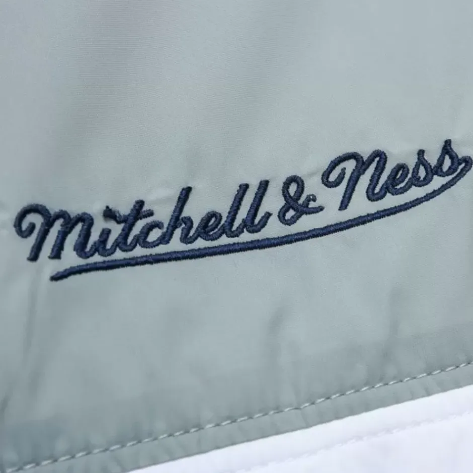 Men Mitchell & Ness Jackets & Outerwear-In The Clutch Puffer Jacket Vintage Logo Dallas Cowboys