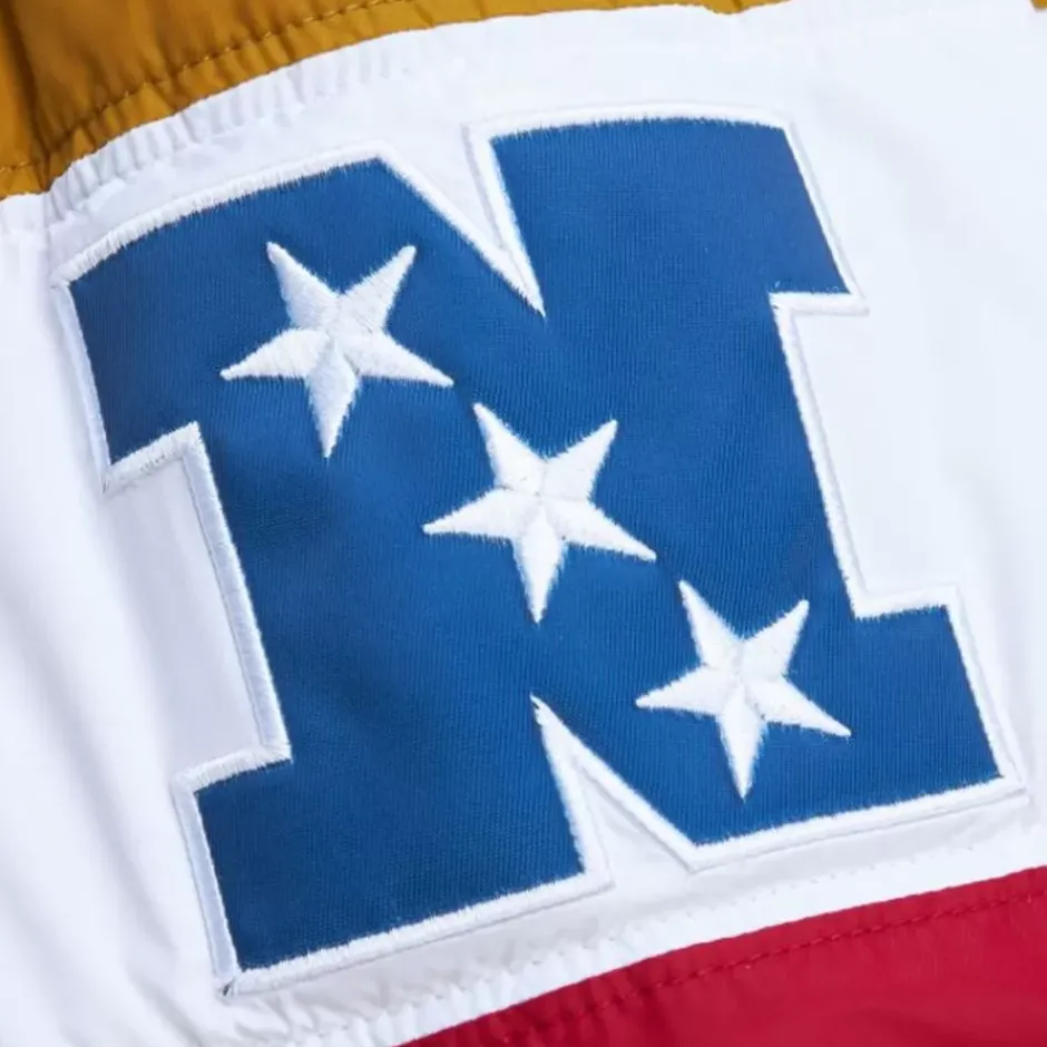 Men Mitchell & Ness Jackets & Outerwear-In The Clutch Puffer Jacket Vintage Logo San Francisco 49Ers