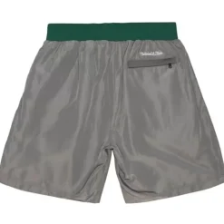 Men Mitchell & Ness Shorts-Insignia Shorts Oakland Athletics