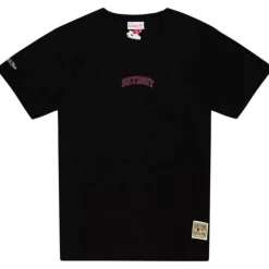 Men Mitchell & Ness T-Shirts & Tops-Insignia Ss Tee Detroit Tigers