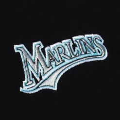 Men Mitchell & Ness T-Shirts & Tops-Insignia Ss Tee Florida Marlins
