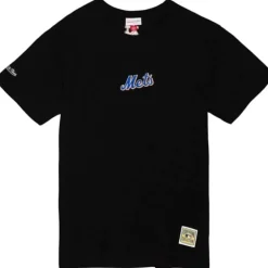Men Mitchell & Ness T-Shirts & Tops-Insignia Ss Tee New York Mets