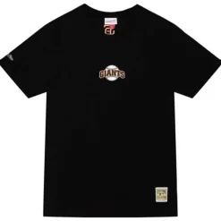 Men Mitchell & Ness T-Shirts & Tops-Insignia Ss Tee San Francisco Giants