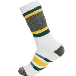 Woman Mitchell & Ness Accessories-Interception Crew Socks Green Bay Packers