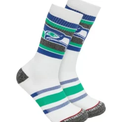 Woman Mitchell & Ness Accessories-Interception Crew Socks Seattle Seahawks