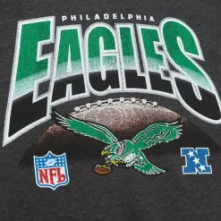 Men Mitchell & Ness Hoodies & Sweatshirts-Inzone Crew Philadelphia Eagles