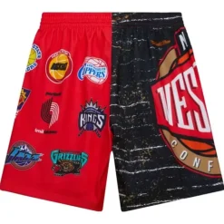 Men Mitchell & Ness Shorts-Jumbotron 3.0 Shorts All Star West