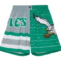 Men Mitchell & Ness Shorts-Jumbotron 3.0 Shorts Philadelphia Eagles