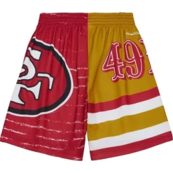 Men Mitchell & Ness Shorts-Jumbotron 3.0 Shorts San Francisco 49Ers