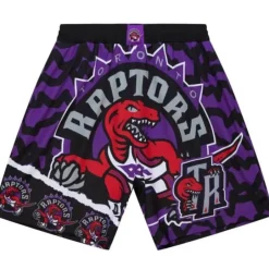 Men Mitchell & Ness Shorts-Jumbotron 2.0 Sublimated Shorts Toronto Raptors