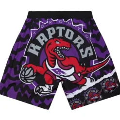 Men Mitchell & Ness Shorts-Jumbotron 2.0 Sublimated Shorts Toronto Raptors