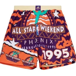 Men Mitchell & Ness Shorts-Jumbotron 2.0 Sublimated Shorts All Star 1994-95