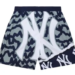 Men Mitchell & Ness Shorts-Jumbotron 2.0 Sublimated Shorts New York Yankees